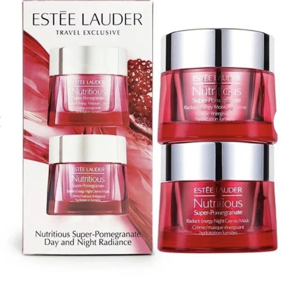 Estee Lauder Nutritious Super-Pomegranate Day & Night Radiance Set 2 Pack - Picture 4 of 7